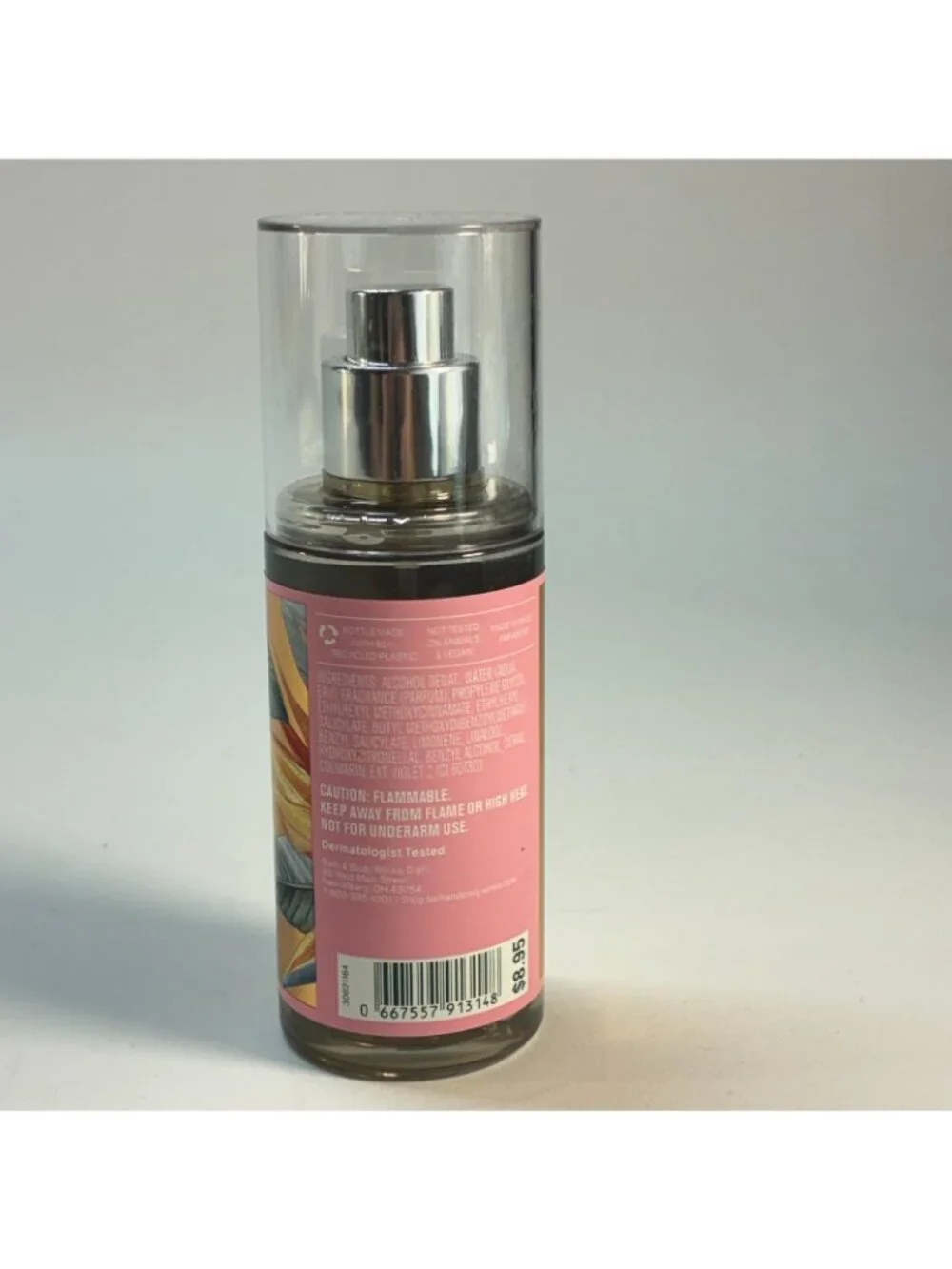 Bath & Body Works Bahamas Travel Size 2.5 fl oz Fine Fragrance Passion Fruit